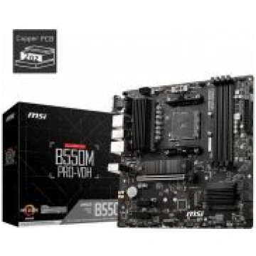 Mainboard MSI AMD B550 SAM4 MicroATX Memory DDR4 M