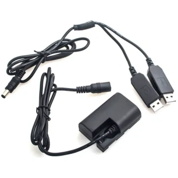 Caruba Canon LP E6 Full Decoding Dummy Batterij + 