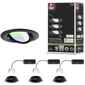 Paulmann Nova Coin 92437 LED padziļinājumā iebūvēt