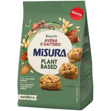 Auzu un dateļu cepumi MISURA Avena e Dattero, 260g