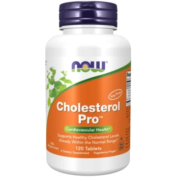 NOW FOODS Holesterīns Pro (120 tabletes)