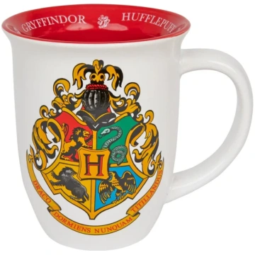 Harry Potter Hogwarts Crest Wide Rim Mug 16 oz Sil
