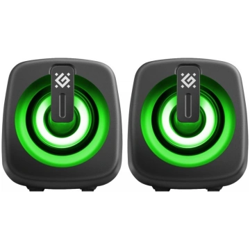 PC speakers J1 2.0 6W L ED USB black