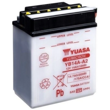 Startera akumulatoru baterija YUASA YB14A-A2