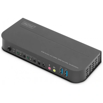 Digitus KVM Switch, 2x1 HDMI, HDMI Out,USB, 4Kx2K@