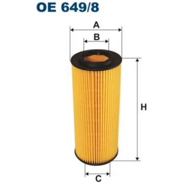 FILTRON Eļļas filtri OE 649/8