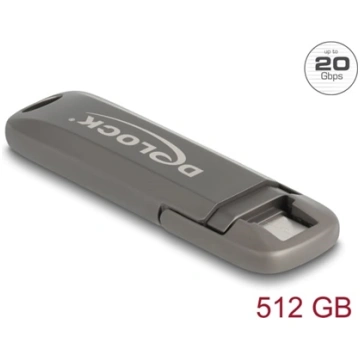 Delock USB 20 Gbps USB-C™ Memory Stick 512 GB, Rea