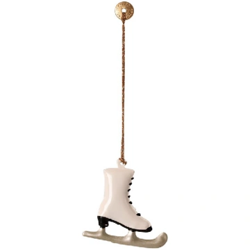 Dekors Silver Skate metāla, Maileg
