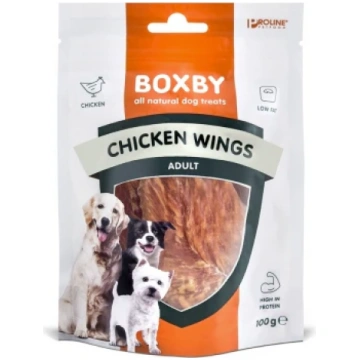 BOXBY CHICKEN WINGS 100gr - SPĀRNIŅI PIEAUGUŠIEM S