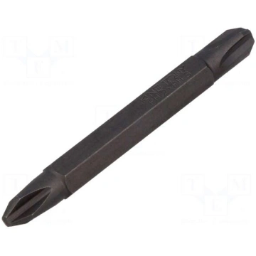 Screwdriver bit | Phillips | PH2,PH3 | 1/4" | Over