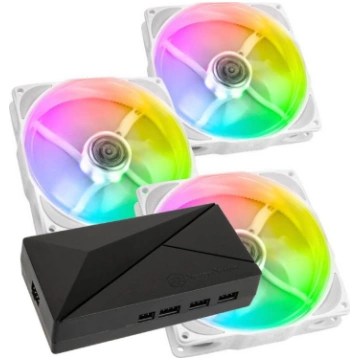 Noiseblocker NB-eLoop X B12-P ARGB 3-pack + Hub Si