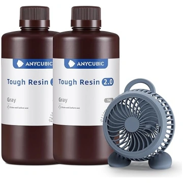 ANYCUBIC Tough Resin 2.0, 3D printeru sveķi ar uzl