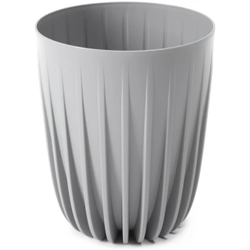 LAMELA Puķu pods Mira 145x172mm 1.5L, pelēks
