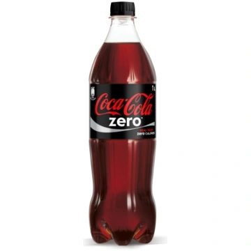 Gāzēts dzēriens COCA COLA Zero, PET, 1 l