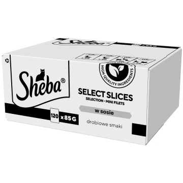 SHEBA Selection Select Slices Poultry Flavours mai