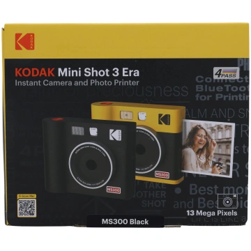 KODAK MINI SHOT 3 ERA Black MS300B Sofortbildkamer