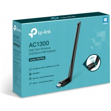 TP-LINK | Dual Band USB Adapter | Archer T3U Plus