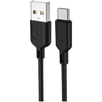 CABLE T-PHOX FAST TYPE-C 2.4A 1.2M BLACK TPP000006