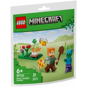 Minecraft ķieģeļi 30732 alex sadursme pie ugunskur