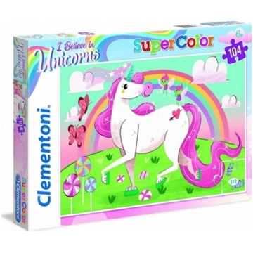 Clementoni Clementoni Puzzle 104 elementów Jednoro