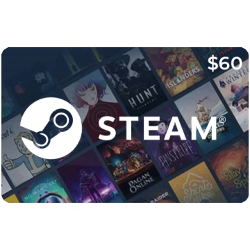 Steam Gift Card $60 Bundle