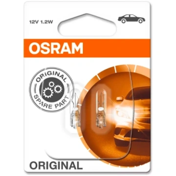 Halogēna spuldzes W2x4.6d, 1.2W, 12V, 7.5Lm, ORIGI