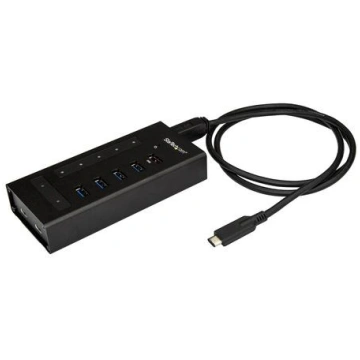 StarTech.com 7 Port USB C Hub - USB Type-C to 2x U