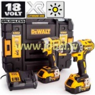 Dewalt DCK266P2T-QW komplekts DCD796 + DCF887 (2x5