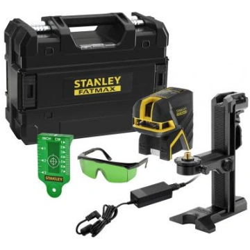 Krustveida lāzera nivelieris Stanley SCG P5 + pied