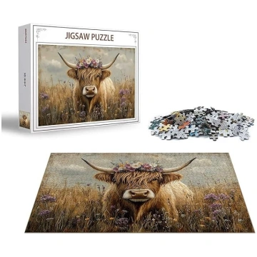 Puzzle Flower Puzzle 4000 gabaliņu saulespuķu koka