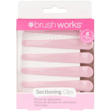 BRUSHWORKS Sectioning Clips 6pcs