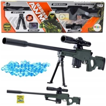 Leantoys Karabīne Snajperski Replika Awm Statīvs B