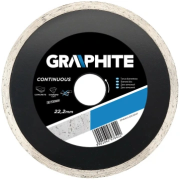 Dimanta griešanas disks 115x22,2 mm, pilnīgs, GRAP