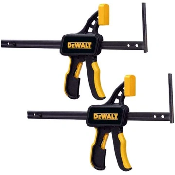 Dewalt 2 quick-release clamps for use with guide r