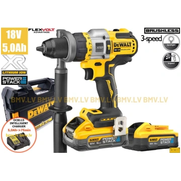 Triecienurbjmašīna/Skrūvgriezis DeWalt DCD999H2T 1
