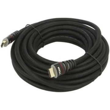 Cable; HDMI plug,both sides; PVC; textile; HDMI 1.
