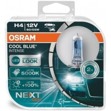 Halogēnās spuldzes osram h4 12v 60 / 55w p43t cool