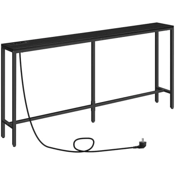 MAHANCRIS Console Table with Charging Station, 160