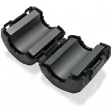 EMI filtering ferrite core with clip for 12.5-13.5