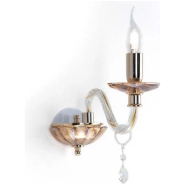 CICIRIELLO WALL LAMP CECILIA AMBER 1 LIGHT