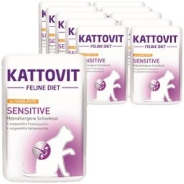 Kattovit Sensitive Huhn diētiskā konservēta barība