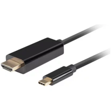 Lanberg USB-C to HDMI Cable, 1.8 m 4K/60Hz, Black 