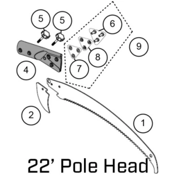 Lock Lever - Large (37047) Silky Saws