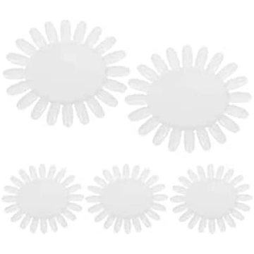 5 Stück Nagellack Display Sonnenblumenform Kleine
