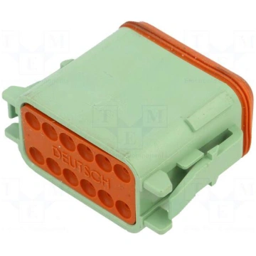 Connector: wire-wire | plug | female | DT | PIN: 1