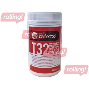 Tīrīšanas tabletes Cafetto T32, 90 gab
