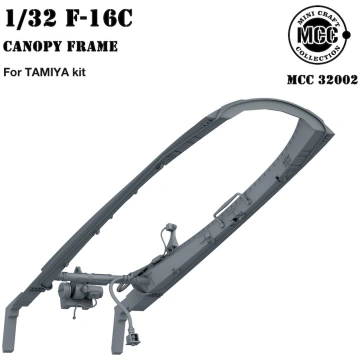 Lockheed Martin F-16 C - Canopy Frame (for Tamiya 