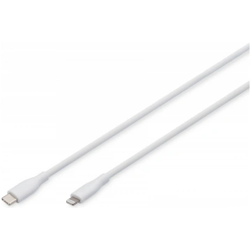 Digitus USB 2.0 Type C-Lightning Silicone Cable 1m