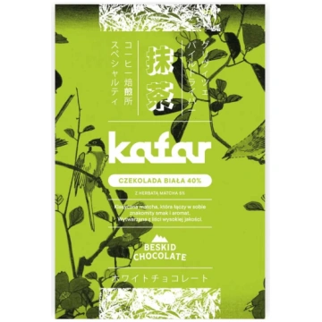 Baltais šokolāde ar matcha 70 g — Kafar