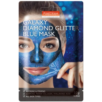 Dimanta maska-pīlings sejai PUREDERM Galaxy Diamon